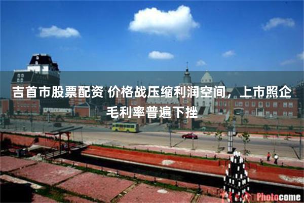 吉首市股票配资 价格战压缩利润空间，上市照企毛利率普遍下挫