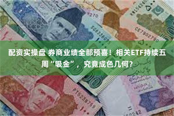 配资实操盘 券商业绩全部预喜！相关ETF持续五周“吸金”，究竟成色几何？