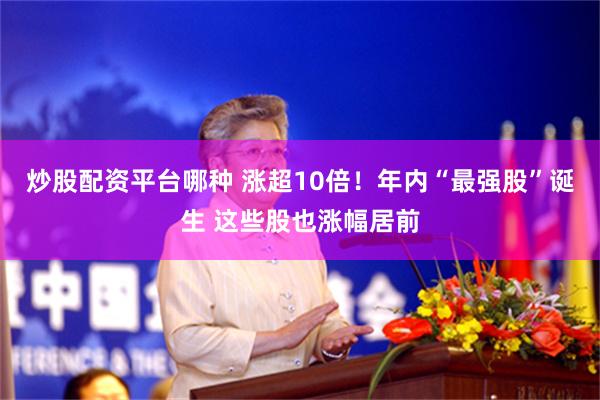 炒股配资平台哪种 涨超10倍！年内“最强股”诞生 这些股也涨幅居前